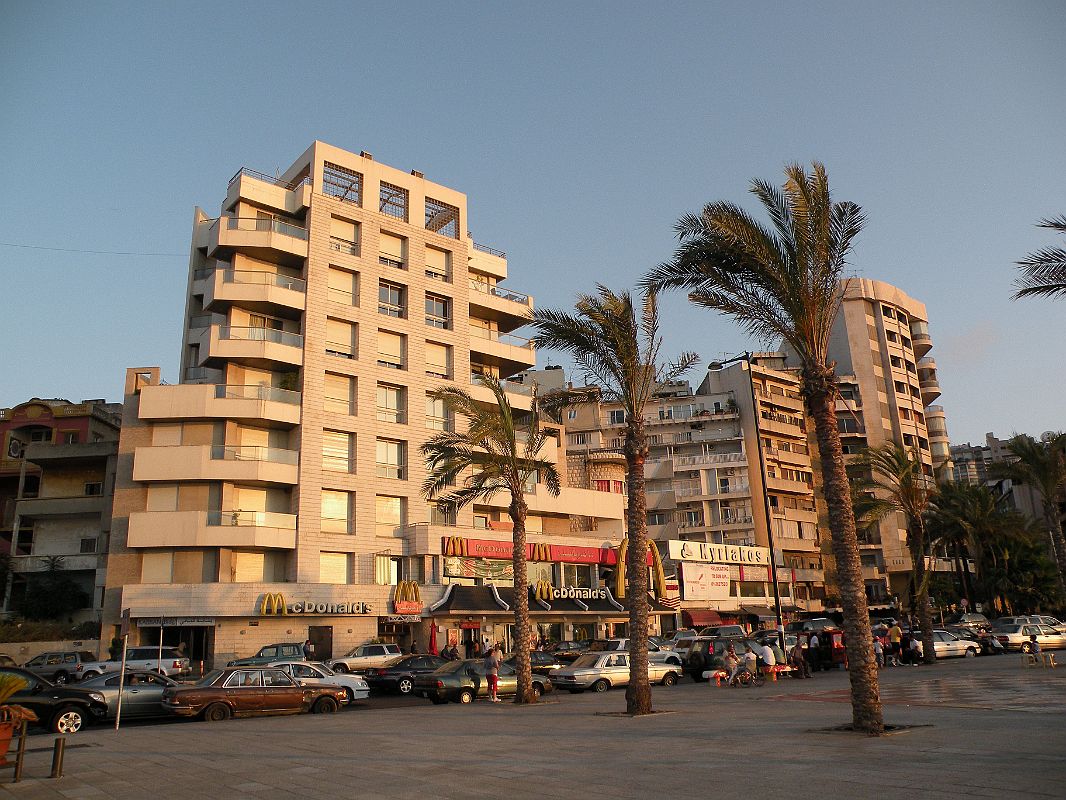 Beirut Corniche 13 McDonalds In The Kabban Building On The Eastern Side Of The Corniche 